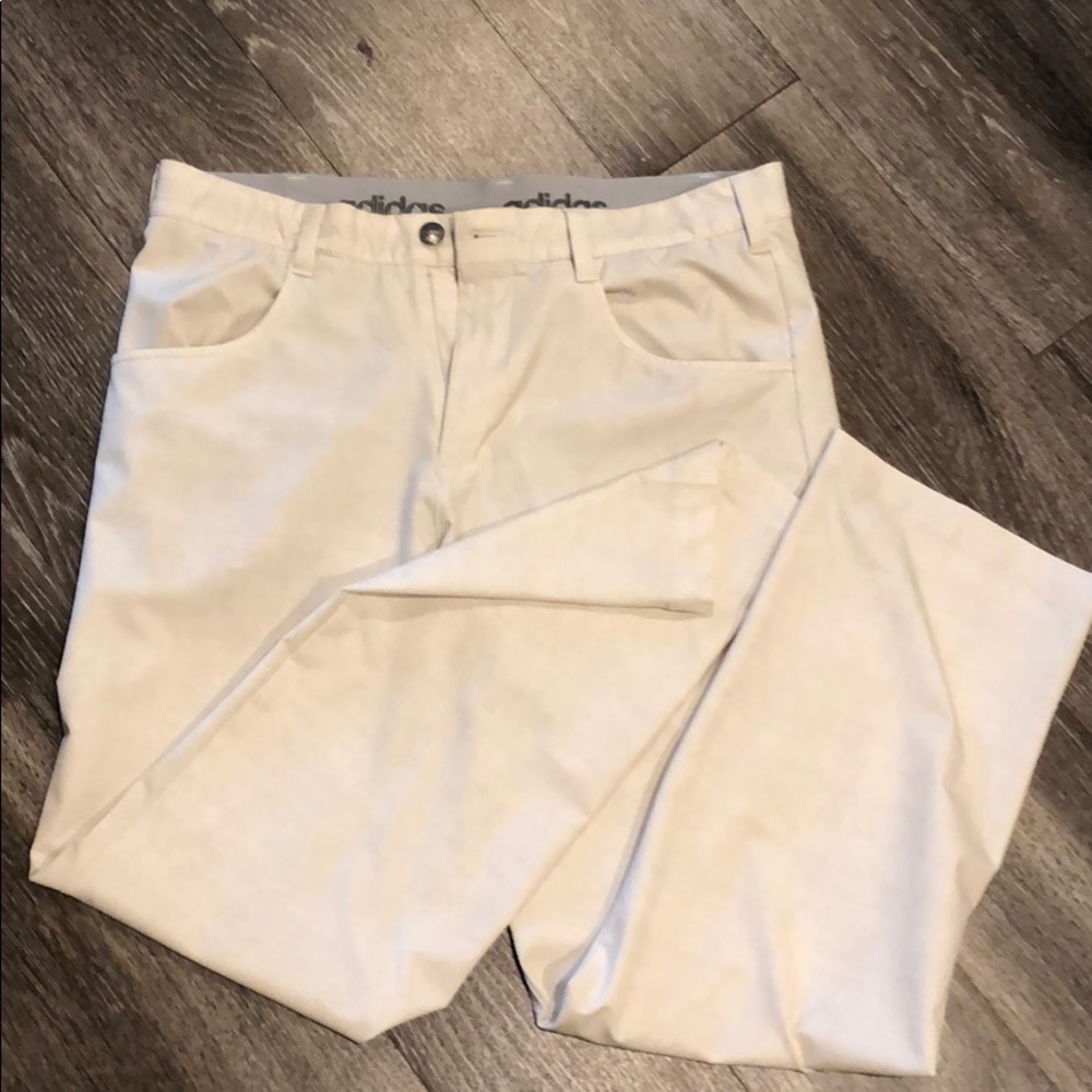 Men’s adidas golf pants.